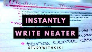 11 Ways to INSTANTLY make your Notes NEATER | StudyWithKiki