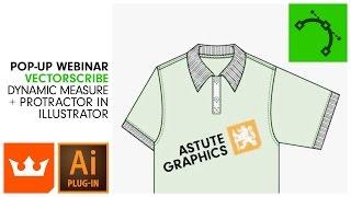 Webinar | VECTORSCRIBE | Dynamic Measure + Protractor in Illustrator