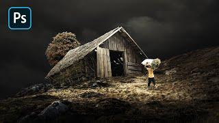 Photo Manipulation Photoshop - Create a Dramatic Light Effect