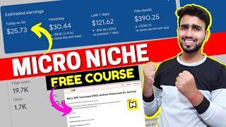 How to Create Micro Niche Blog & Website Full Course: Micro Niche Free Course in Hindi