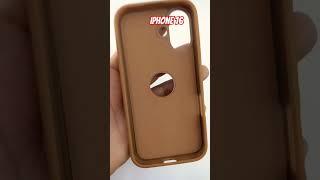 Iphone 16 leather cover @covertempered