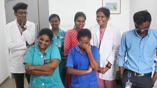 Hilarious moments caught during our hospital break time 