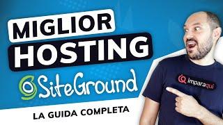 Come installare WordPress su SiteGround tutorial ITA 2023  Miglior hosting WordPress