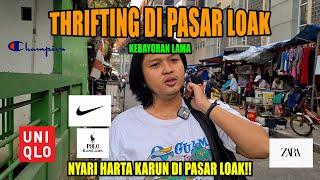 BANYAK BARANG VINTAGE KIRA KIRA MURAH MURAH GA YA? - THRIFTING DI PASAR LOAK KEBAYORAN LAMA