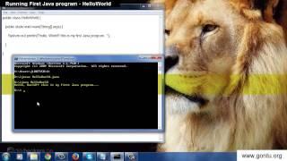 Core Java Tutorial 04 - Running First Java program without Eclipse IDE - HelloWorld Java Program