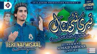 New Punjabi Naat 2024_Teri Nai Misaal Sohnyan_Muhammad Sohaib Sarwar Qadri_Official Video 2024