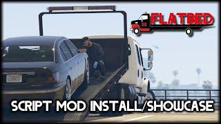 Flatbed Script Mod | Install and Showcase | #gtav