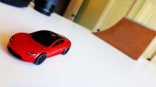 RC TESLA ROADSTER AT THE HOUSE!