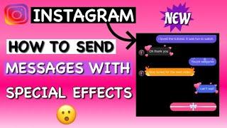 INSTAGRAM | Direct Message (DM) special text effects