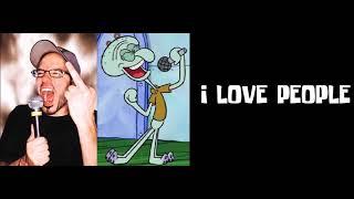 David Cross Slams Squidward for not singing I Love People in SpongeBob