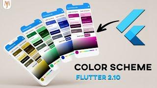 Flutter Tutorial - NEW Material 3 Color Scheme Generation [2022]