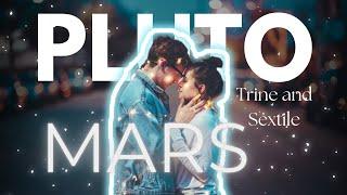 Mars Trine and Sextile Pluto in Synastry #plutovenussynastry #plutosynastry #venussynastry