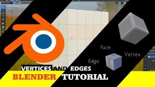 How to add edges and vertices | Blender 2.93 TUTORIAL