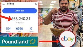 £1 INTO £5000 / I tried Selling FROM Poundland To eBay for 3 month