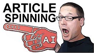 How to Rewrite Articles  A.I Article Spinning