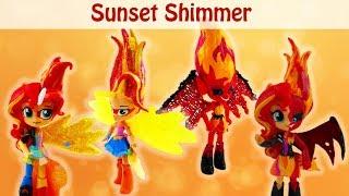 Daydream and Evil Sunset Shimmer Compilation - My Little Pony Customs and Split Pony