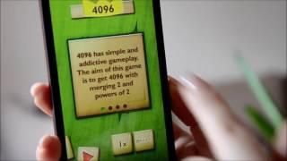 4096 puzzle mobile game from Sparkle Mobiles