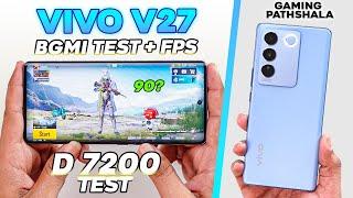 All New vivo V27 BGMI Test  New D7200 ki Gaming Kaisi hai?