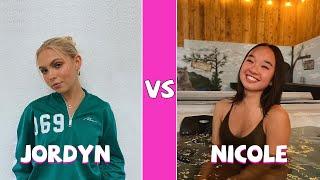 Jordyn Jones Vs Nicole Laeno TikTok Dance Compilation