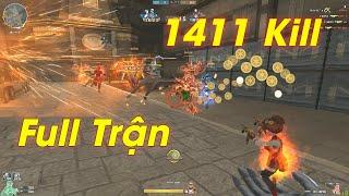 Phá Kỷ Lục KILL Zombie Nano Với 1411 KILL | Rùa Ngáo