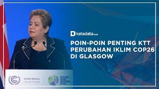 Poin-poin Penting KTT Perubahan Iklim COP26 di Glasgow | Katadata Indonesia