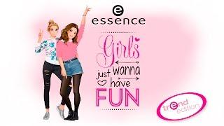 essence girls just wanna have fun | Limited Edition Preview Drogerie News September - Oktober 2016