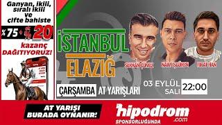 04 Eylül 2024 // Elazığ - İstanbul At Yarışı Tahminleri // Naim İşgören - Serkan Çömez - Fırat Han