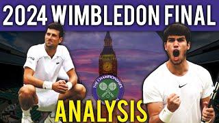 Carlos Alcaraz Crushes Novak Djokovic | 2024 Wimbledon Final | Deep Match Analysis