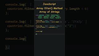 JavaScript Short Code Example