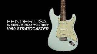 Fender American Vintage "Thin Skin" 1959 Stratocaster Overview  •  Wildwood Guitars