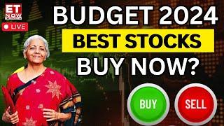 Budget 2024 Live: Stock Market Top Budget Picks | Nirmala Sitharaman Speech Live | Union Budget 2024