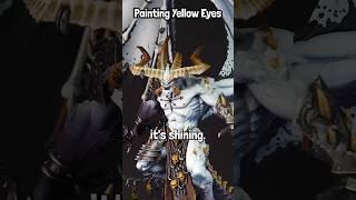 Demon Eyes EASY #paintingtutorial #warhammer #40k #warhammerart #hobby #gamesworkshop #howto #shorts