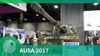 AUSA 2017: K9 Thunder Self-propelled howitzer - Hanwha Techwin