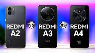 Redmi A2 Vs Redmi A3 Vs Redmi A4   #Trakontech