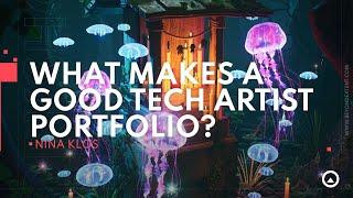 What makes a good technical art portfolio?