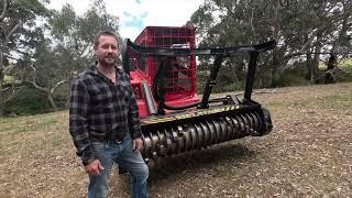 Lamtrac 6160T mulching tractor walk around