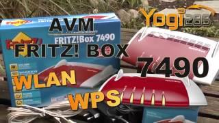 AVM FRITZ! Box 7490: WLAN-Geräte hinzufügen per WPS-Schnellverbindung (WiFi Protected Setup)