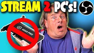 2 PC Streaming Setup With NO Capture Card! FREE