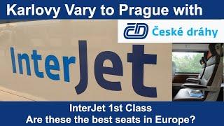 Karlovy Vary to Praha - is this the nicest seat in Europe?