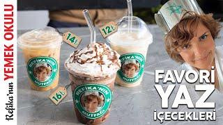 Starbucks'ın Favori 3 Yaz İçeceğini Denedik! | Evde Iced White Chocolate Mocha, Java Chip Tarifi