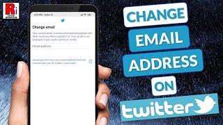 How To Change Email Address In Twitter