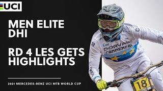 Round 4 - Men Elite DHI Les Gets Highlights | 2021 Mercedes-Benz UCI MTB World Cup