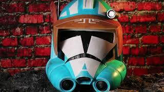 Xcoser Star Wars Clone Captain Tukk Helmet Adult Halloween Cosplay