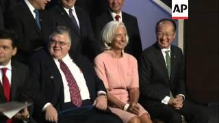 Finance ministers and central bank officials from G20 nations meet