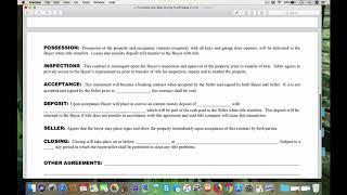 How To Fill Out Real Estate Wholesaling Contract