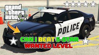 5-Star Wanted Level vs POLICE Chases In GTA V