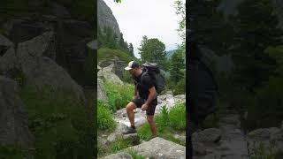 Hiking in the Slovakian mountains 