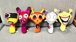 Sprunki Horror Plushies Unboxing 2024 - Incredibox Sprunki Phase 2 Toys