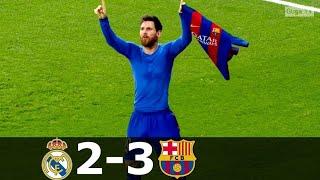 Real Madrid vs Barcelona 2-3 ● Goals & Highlights 2016/2017