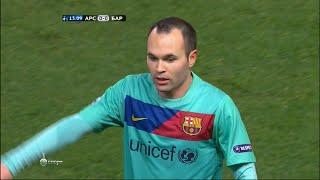 Andres iniesta vs Arsenal 2011 (away) 1080!